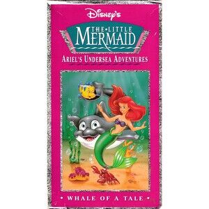 Disney Little Mermaid Ariel's Undersea Adventures 5 VHS Lot Vol 1-5 1992-1994